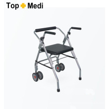 Topmedi Medical Faltbarer Aluminium Roller mit zwei Rädern